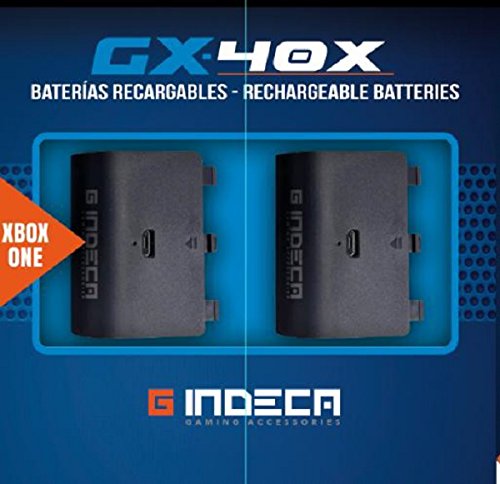 Lot de 2 Batteries pour Manettes Xbox One Cover