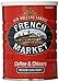 FRENCH MARKET Coffee and Chicory, Medium-Dark Roast, 12 Ounce Can