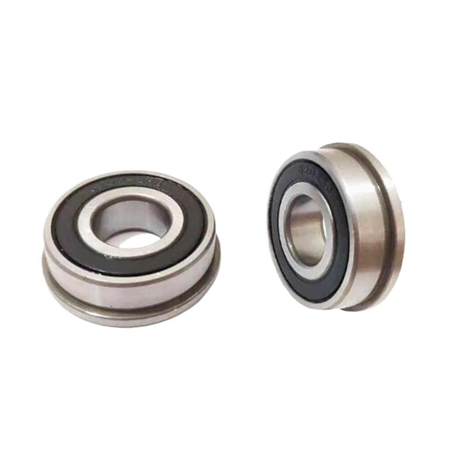 Rodamiento, Rodamiento de brida F606ZZ 10/20/50 piezas ABEC-3 6 * 17 mm Rodamientos bolas con bridas F606Z F606 ZZ(12PCS)