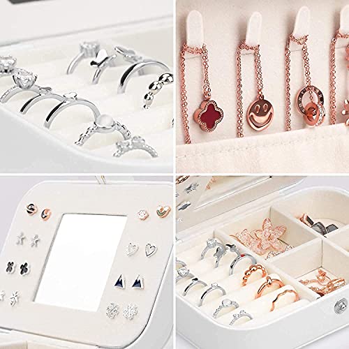 Boîte à bijoux pour boucles d'oreilles évitant les pertes et rayures - 3
