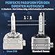 NUROTA D3S Xenon Brenner – 35W 5500K Kaltweiß Xenon D3S Scheinwerferlampe – Mit STVZO Zulassung – Hochwertiger Ersatz für OEM – 2 Stück, PK32d-2