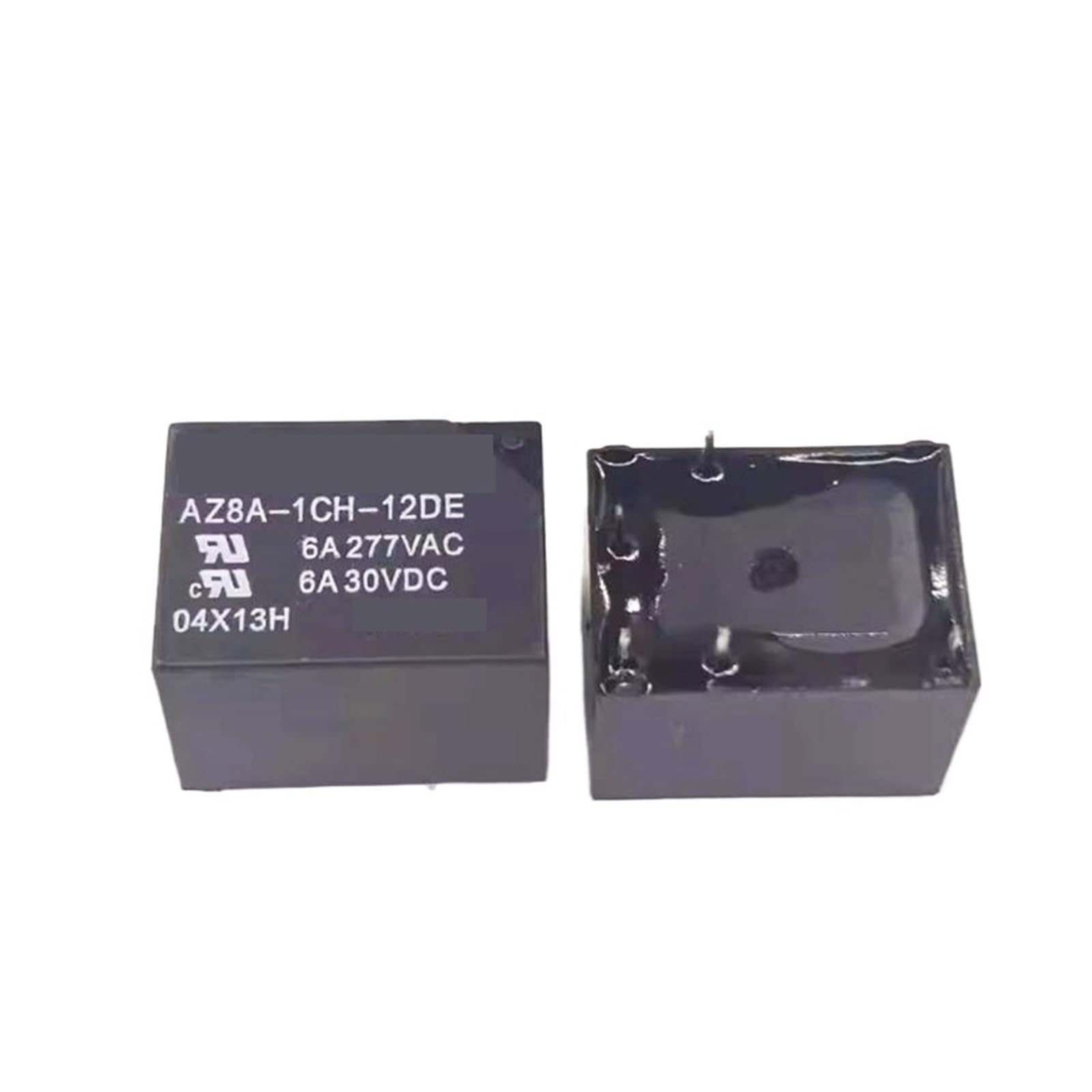 Relais AZ8A-1CH-12DE 12V DC 6A 5 broches pour circuits imprimés électroniques