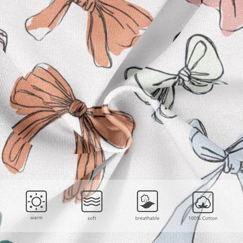 Wusikd Bows Colors Boys' Underwear Cotton Boys Briefs Soft Toddler Underwear 2T3