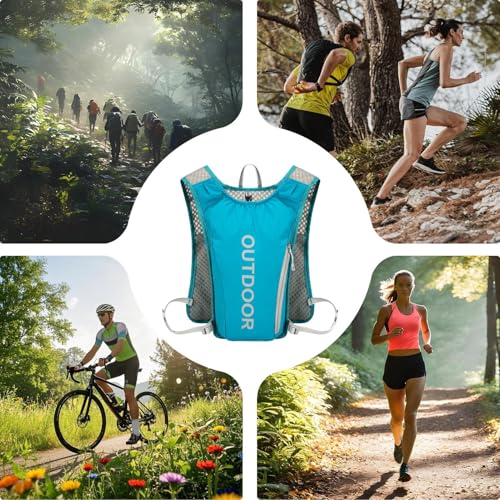 Sac à dos d'hydratation 5L léger pour course et trail