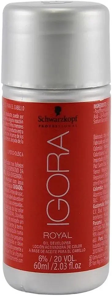 Água Oxigenada 6% 20 Vol Igora Royal Schwarzkopf 60ml