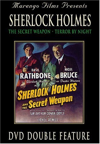Película en DVD de Sherlock Holmes con Secret Weapon y Terror By Night