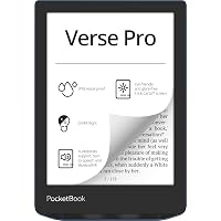 PocketBook Verse Pro E-Reader impermeabile | Touchscreen E-Ink Carta™ HD da 6'' | Lettore audio