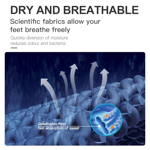 Image of Toe Socks Cool-max Running Socks for Men Women 3 Pairs Athletic Breathable Five Finger Socks