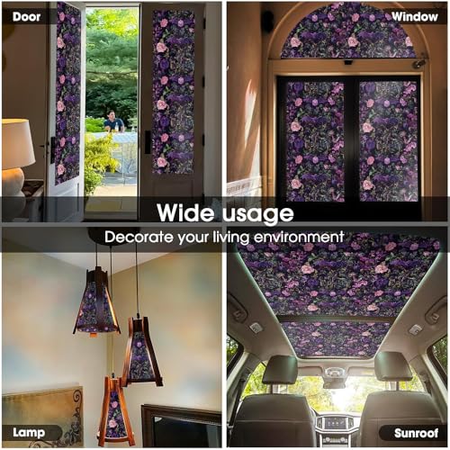 Vinilo Decorativo Morado para Ventana 15.7x118 in miniatura 5