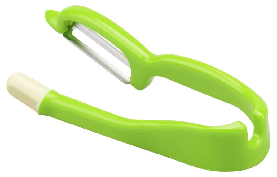 Amazon｜Heart Made U字型皮むき器 ユーピーラー ライトグリーン