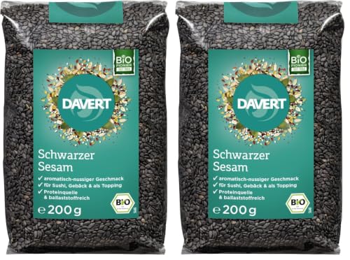 Schwarzer Sesam (Packung mit 2)
