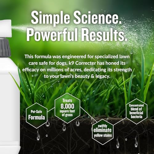 Image of Turf Titan K9 Correcter - Dog Urine Neutralizer for Lawn (1 Gallon) - Urine Neutralizer For Dogs to Revive your Grass - Lawn Care Solution for Green, Odor-Free Grass
