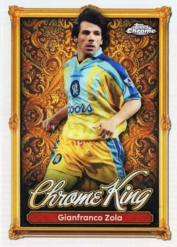 Premier League 2026 Gianfranco Zola Chrome Kings Trading Card