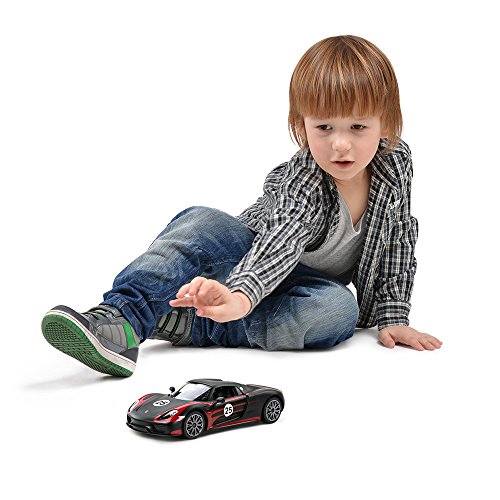 Rastar Porsche Rc Car, 1:14 Porsche 918 Spyder Rc Car | Porsche Toy Car For Kids - Black #TOP7