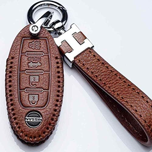 Hey Kaulor Rubber Smart 4buttons Key Fob Remote Cover Case Protector Keyless Jacket suit for Nissan Altima Maxima Murano Armada Gt-r Sentra