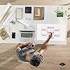 White Dry Erase Film Removable Cling Adhesive. Great for, Walls, Doors, Tables, Cabinets, and More! Bonus Included! (24" x 12") #3