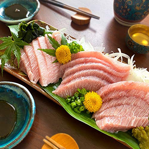 マグロ様　確認用 大トロ級の脂のり！お刺身用本マグロ頭肉100gパック カット済