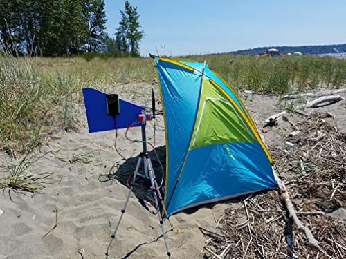 Travel Wind Turbine Generator II with Battery - Portable Power for RVers, Boaters, Campers, Hunters, Cabin Owners