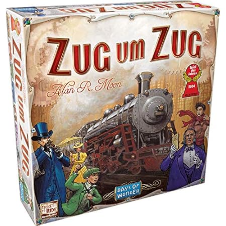 Asmodee Zug um Zug, Grundspiel, Familienspiel, Strategiespiel, Deutsch