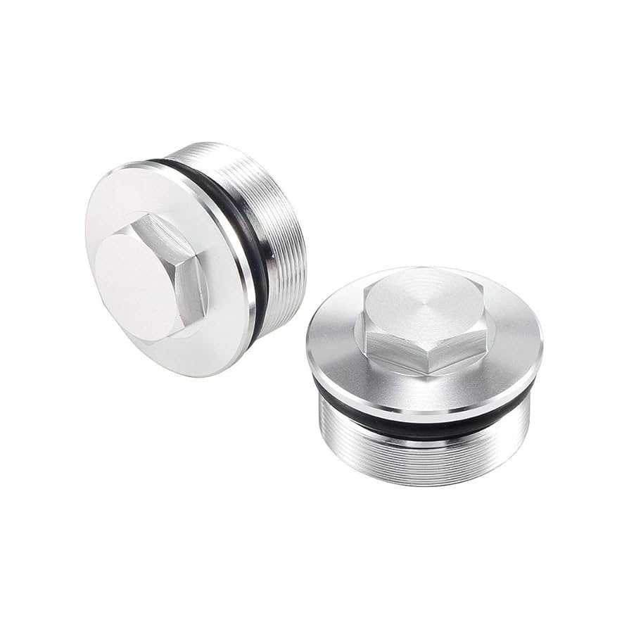 Amazon.com: LANBAO Motorcycle Fork Upper Screws Top Caps