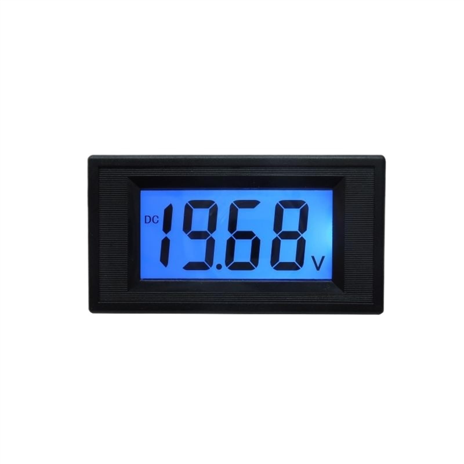 Woltomierz DC Miernik napięcia stałego Dwuprzewodowy cyfrowy LCD Woltomierz panelu LCD Wskaźnik napięcia Niebieskie podświetlenie Tester napięcia DC (rozmiar: DC3,5-20V)