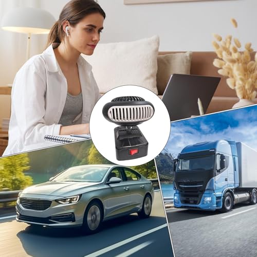 Chauffage spatial pour camion et scooter autonome avec ventilation silencieuse Generico