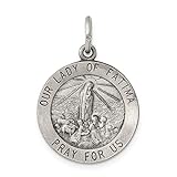 medalla virgen de.fatima mercadolibre Pureza del metal: todas nuestras joyas están fabricadas a partir de materiales de alta calidad; gemas; piedras facetadas; con metales auténticos y selladas a mano para garantizar su autenticidad para pasar las normas FTC de joyería. Tienen sello macizo; oro amarillo de 14 quilates; oro blanco; 10 quilates o plata de ley 925