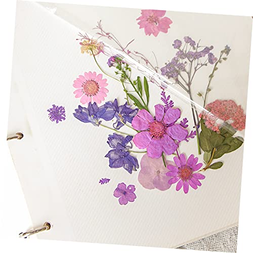 FOYTOKI Dried Storage Album Plant Specimen Holder with Loose Leaf Design Travel Friendly Scrapbook for Preserving Dried Flowers and Leaves Creative Diy Memory Book - Image 4