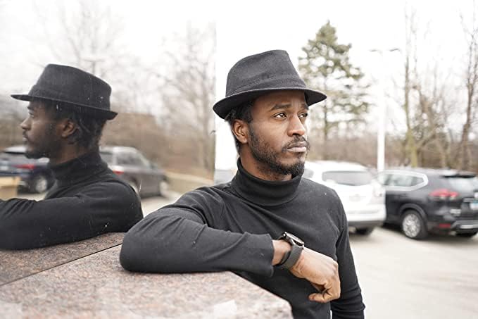 Funky Junque Fedora Hats for Men – Classic Wool Blend Trilby Dress Hat, Short Brim Men’s Fedoras for Formal & Casual Wear - Image 6