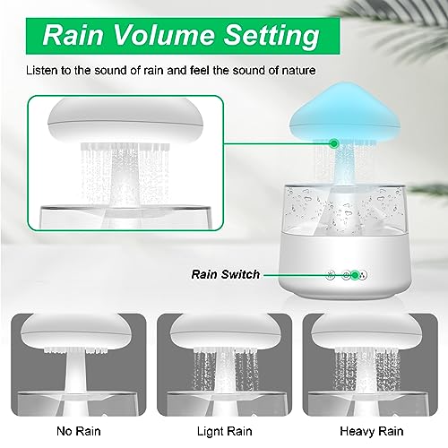 Diffuseur huiles essentielles nuage de pluie pour une ambiance zen - 4