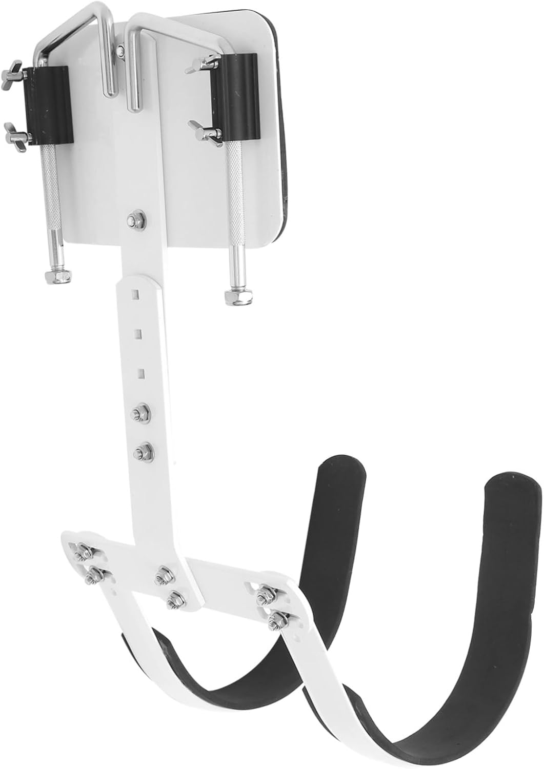Adjustable Snare Drum Shoulder Strap Durable Aluminum Back Frame Carrier for Marching Percussion Easy to Assemble Snare Drum Holder for Musicians White