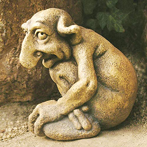 Troll Statues Home Decor, Gargoyle Statues, Cast Stone Trolls, Gothic Sculpture Home Garden Art Decorations, Exquisite Stone Statues For Indoor Outdoor #TOP5
