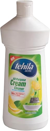 All Purpose Cream Cleaner Lemon 750 ml | Removes Grease & Stubborn Dirt with Fresh Lemon Fragrance