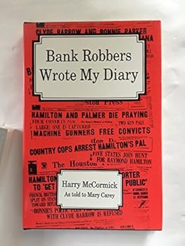 Hardcover Bank Robbers Wrote My Diary Book