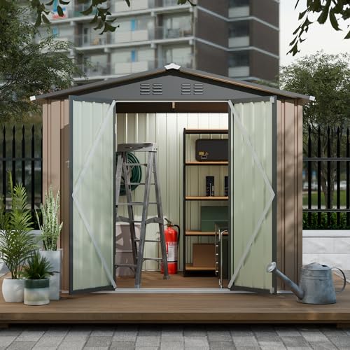7.4FT x 5.3FT Apex Roof Storage Shed