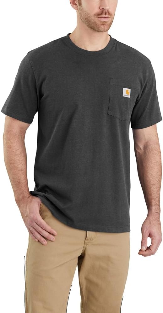 Herren Relaxed Fit Heavyweight Short-Sleeve K87 Pocket T-Shirt T-Shirt (1er Pack)