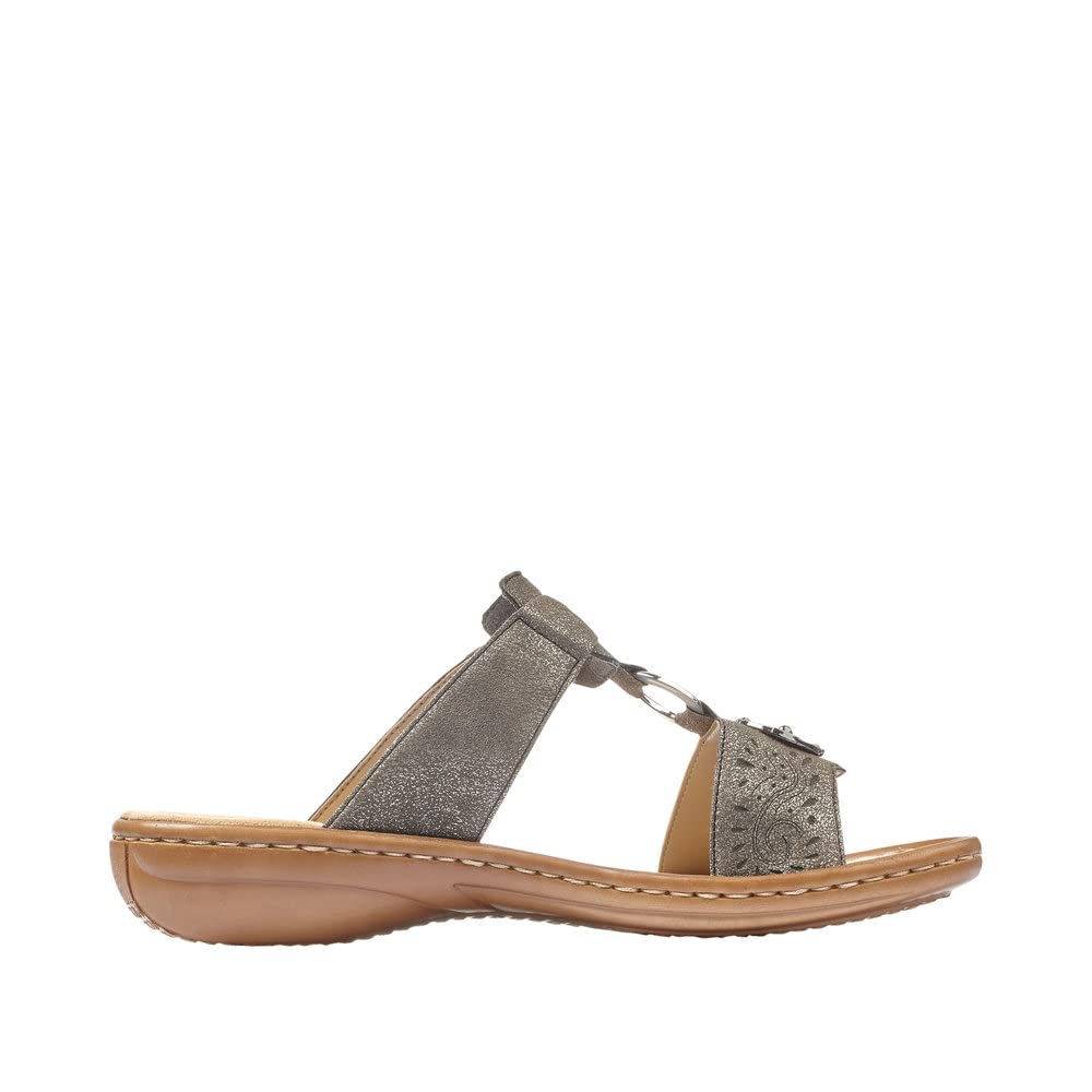 Rieker 608K1 45, Mules Femme