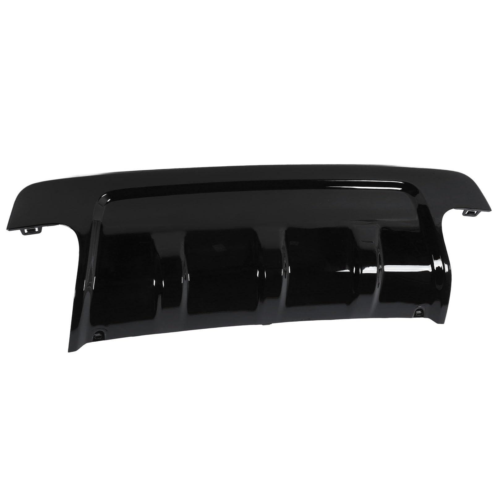 Copertura del Gancio di Traino per Paraurti Posteriore LR105079 per Sport L494 Facelift 2018-2022 - Occhiello di Traino Nero Lucido