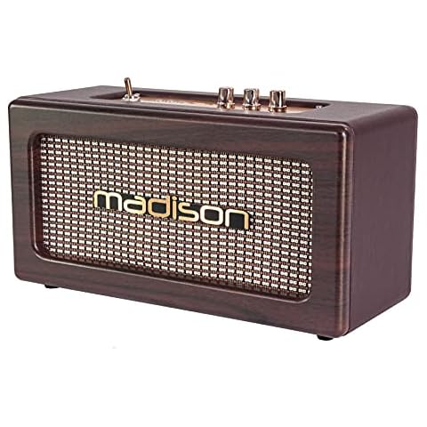 Altavoz Vintage a pilas con USB, Bluetooth y AUX-IN Cover