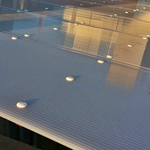 Placa o panel de policarbonato celular - 6mm (Opal-Blanco Hielo) (Policarbonato, 150x105cm)