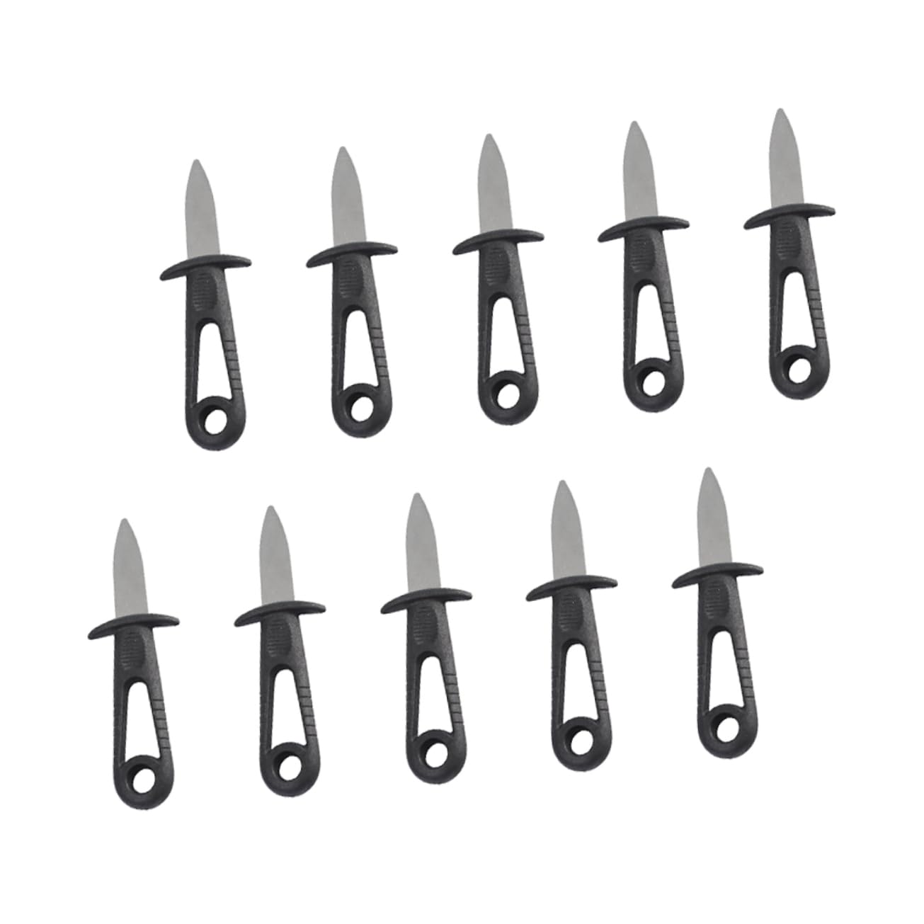 FUNOMOCYA Full Set Oyster Shucker Tools 24-piece Professional Oyster Opener Knife Clam Shucking Knife for Seafood Shucking