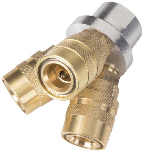 TEKTON 47290 3-Way Quick Connect Air Hose Splitter Manifold, 1/4-Inch NPT