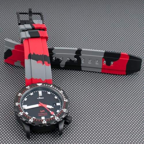 Image of StrapHabit Quick Release Rubber Watch Strap Band FKM 20mm 22mm 24mm