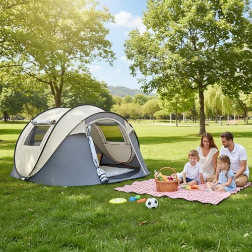 Carpa Pop Up para 4 Personas, Ligera y Espaciosa miniatura 7