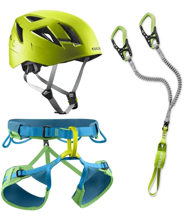 EDELRID Klettersteigset Cable Comfort 6.0 Gurt Größe M Helm