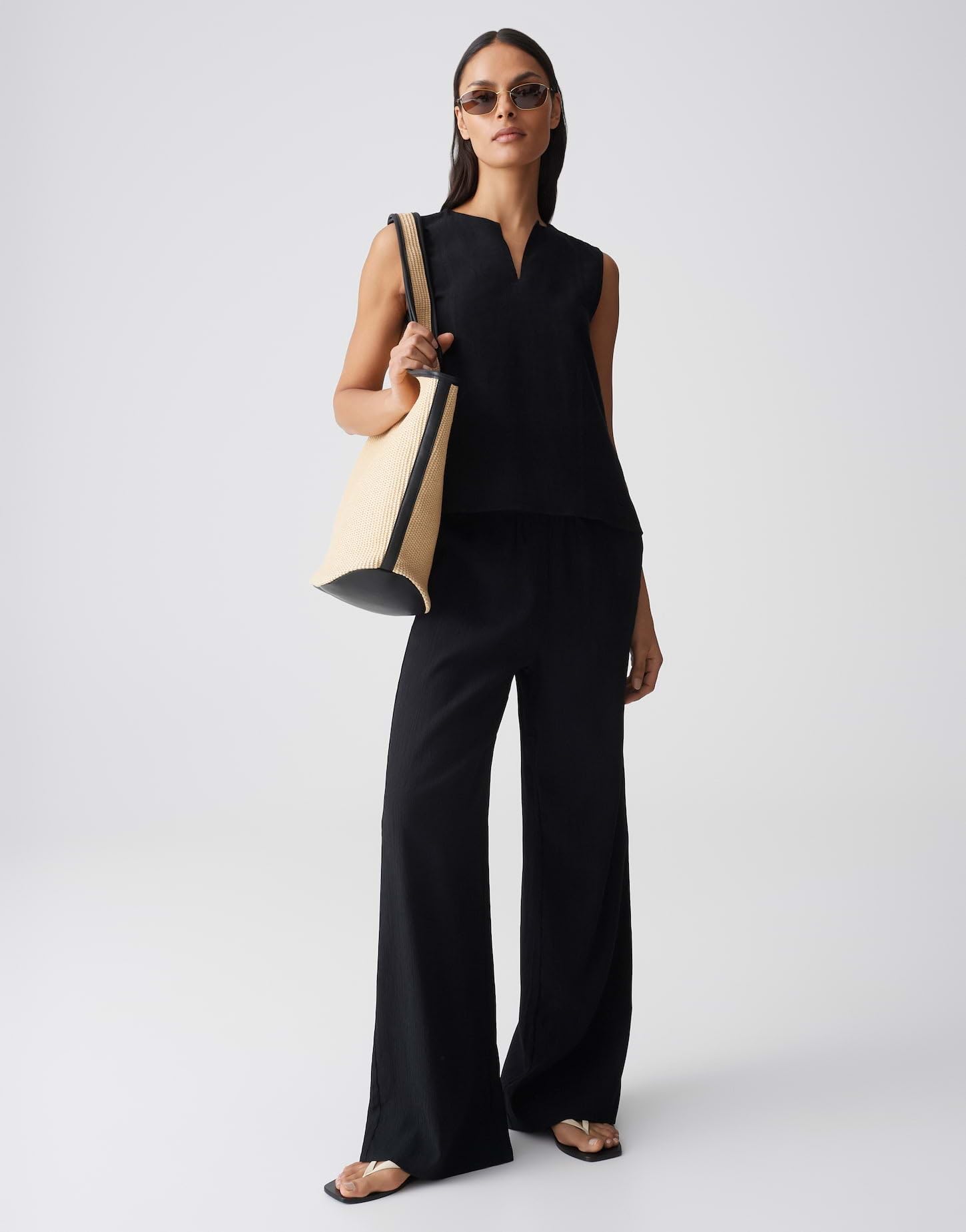 OPUS Leinenbluse Damen