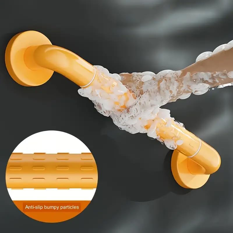 Asidero Ducha Barra de seguridad for baño con mango ducha antideslizante for personas mayores for for for bañera(White,30cm)