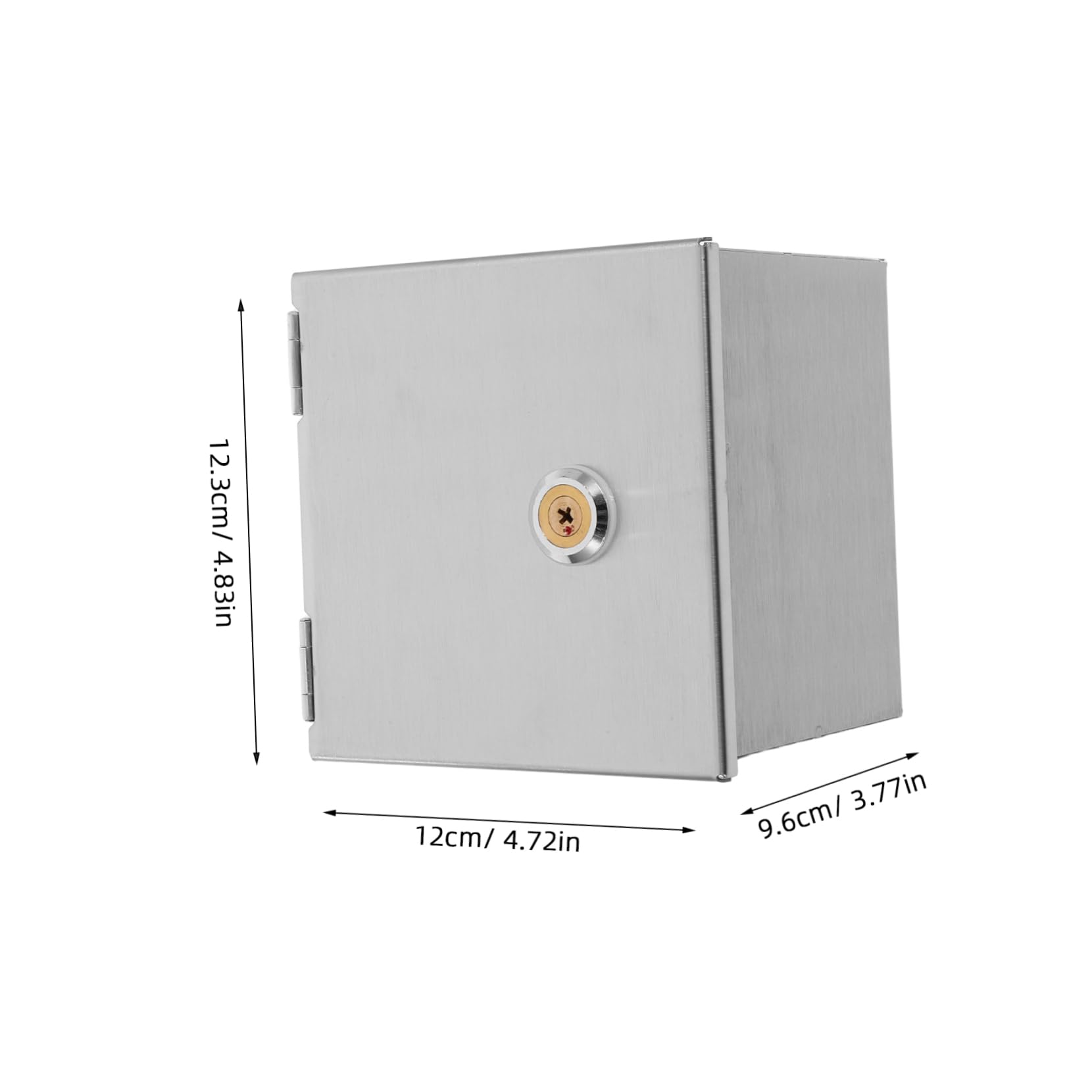 NUOBESTY Stainless Steel Lockable Theft Outlet Protector Box Wall Switch Secure Cover for Home Public Spaces - Image 2