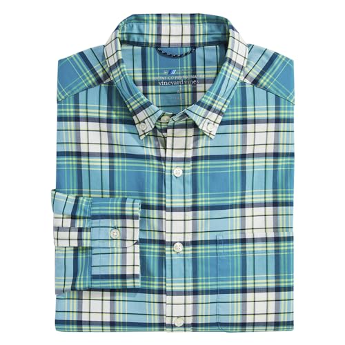 vineyard vines Mens On-The-go Brrrº Plaid Shirt2