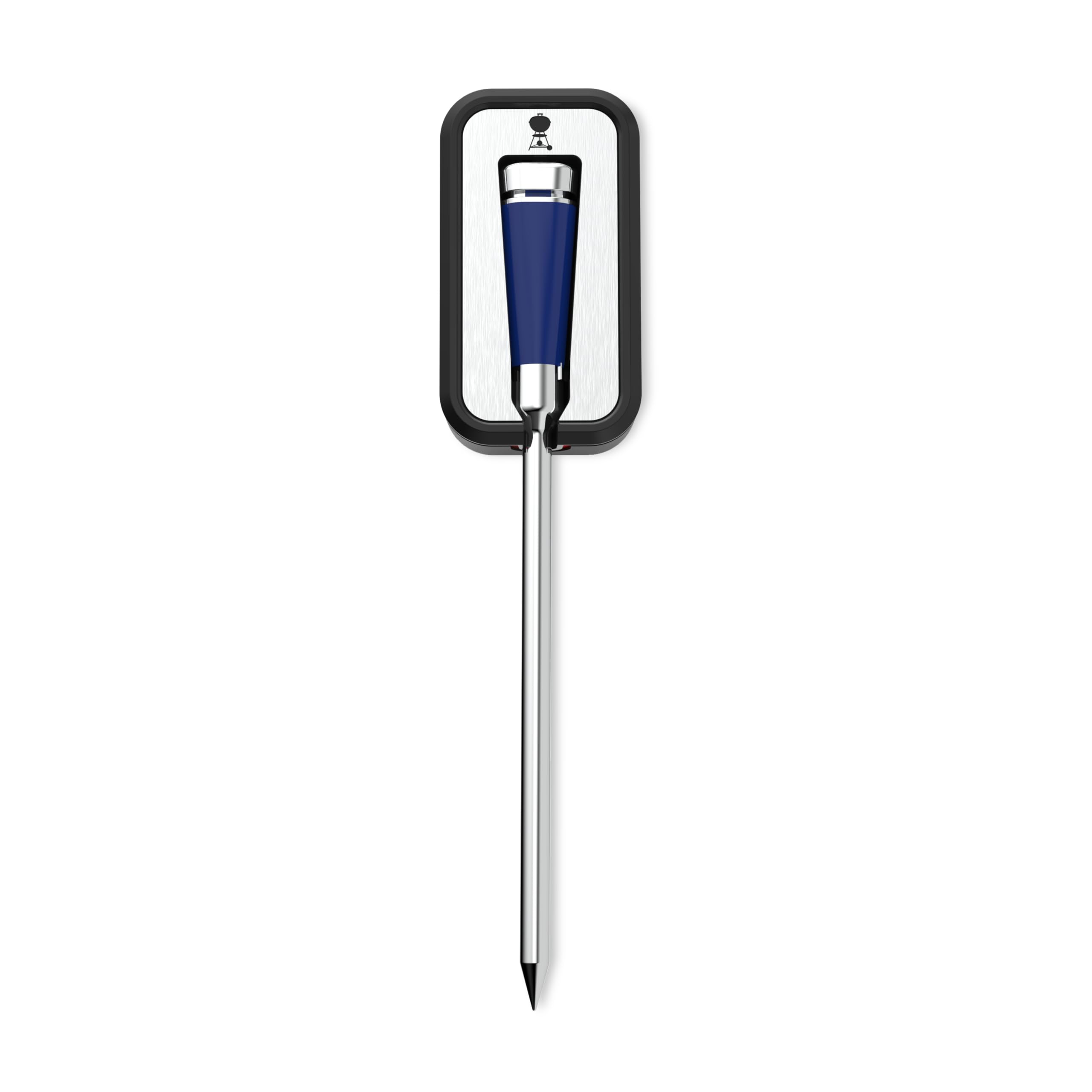 Weber Smart Wireless Sonda di Temperatura con Caricatore/Bluetooth e Wi-Fi, Controllo preciso della Temperatura Tramite App – Blu (3401091)